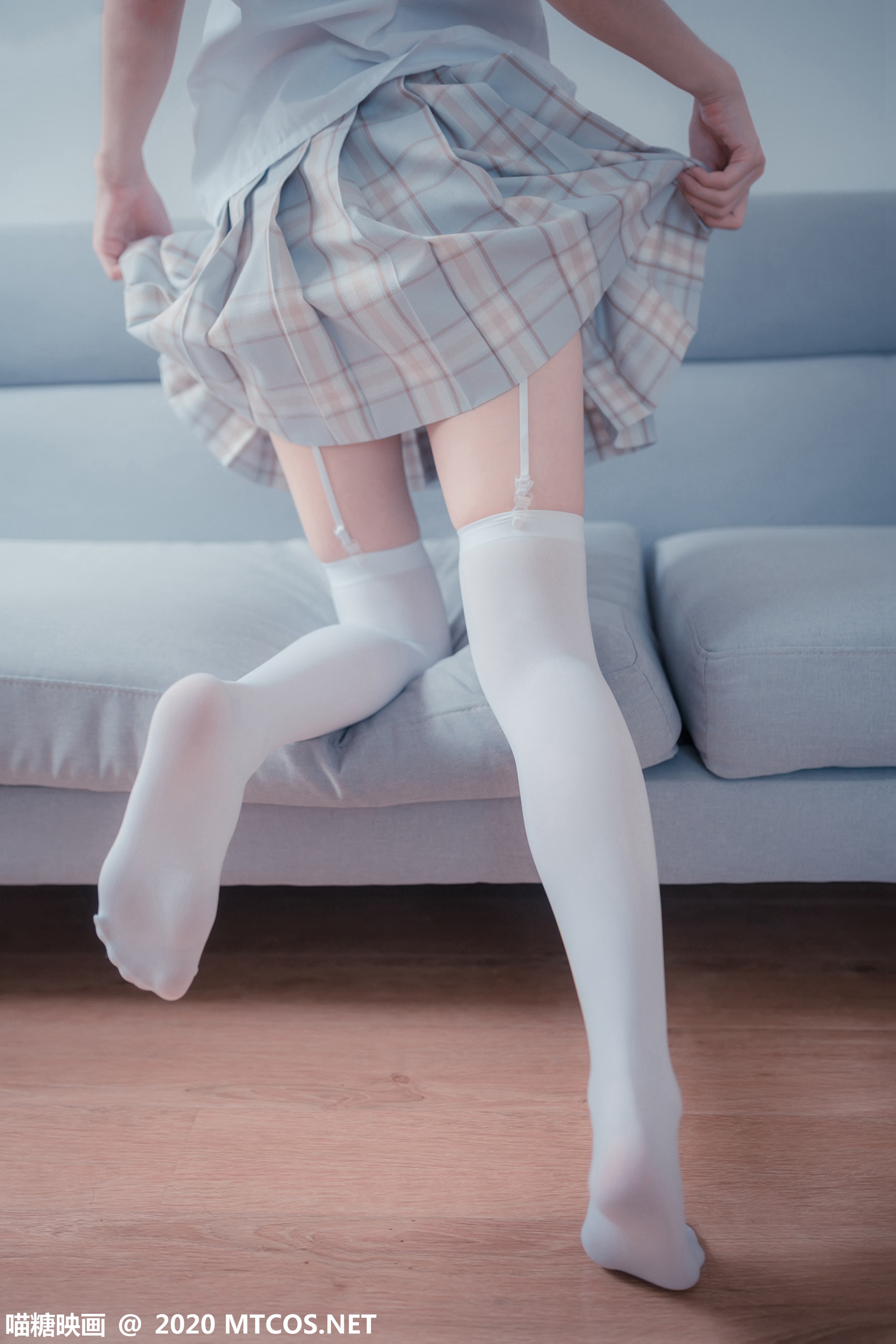 [喵糖映画] JKL.019 猫耳JK制服[45P]-XikXak